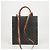 Céline Saco de ombro Triope Vertical Cabas Small Canvas Tan - vista 3