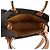 Céline Saco de ombro Triope Vertical Cabas Small Canvas Tan - vista 9