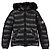 Moncler Steppjacke Schwarz Glänzend