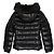 Moncler Steppjacke Schwarz Glänzend - Ansicht 4