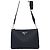 Prada Borsa a tracolla pouch in nylon con logo triangolare