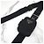 Prada Borsa a tracolla pouch in nylon con logo triangolare - vista 5