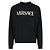 Versace FELPA CON LOGO METALLIZZATO