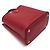 Borsa a mano Prada Saffiano Panier rossa in pelle - vista 6
