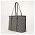 Tory Burch Monogramm Tote Bag Stoff - Ansicht 3