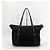 Prada Borsa Tote e Borsa a Tracolla in Nylon Saffiano con Logo Dorato - vista 11