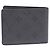 Louis Vuitton Portafoglio Multiple in canvas Monogram Midnight - vista 3