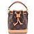 Borsa a mano Louis Vuitton Monogram Nano Noe Marrone
