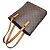 Louis Vuitton Monogram Babin GM Borsa a mano marrone pelle - vista 4
