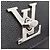 Louis Vuitton Lockme Ever BB Preto - vista 8