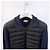 Moncler Gestrickter wattierter Wollcardigan Schwarz - Ansicht 4