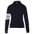 Camisa Thom Browne 4-Bar Stripe de algodão azul marinho - vista 3