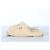 Chanel Mules in camoscio e shearling con logo CC - vista 3