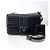 Prada Borsa a spalla con patta Diagram Chain Black - vista 6