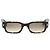Alexander Mcqueen Gafas de sol de acetato marrón