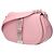 Versace Bolsa de ombro em couro rosa - vista 2