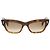 Alexander Mcqueen Braune Acetat-Sonnenbrille