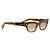 Alexander Mcqueen Braune Acetat-Sonnenbrille - Ansicht 2