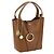 Chloé Borsa a tracolla Bos Taurus in pelle di vitello marrone - vista 2