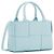 Bottega Veneta Blaue Tote Bag aus Lammleder - Ansicht 2