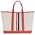Thom Browne Borsa a tracolla in tessuto rossa