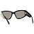 Balenciaga Occhiali da sole in acetato nero - vista 3