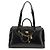 Dolce & Gabbana Borsa a tracolla Bos Taurus in pelle di vitello nera