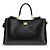 Dolce & Gabbana Borsa a tracolla Bos Taurus in pelle di vitello nera