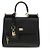 Dolce & Gabbana Borsa a tracolla Bos Taurus in pelle di vitello nera