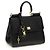 Dolce & Gabbana Borsa a tracolla Bos Taurus in pelle di vitello nera - vista 2