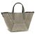 Brunello Cucinelli Borsa a tracolla Bos Taurus in pelle di vitello beige - vista 3