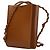 Jil Sander Borsa a tracolla in pelle marrone - vista 2
