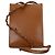 Jil Sander Borsa a tracolla in pelle marrone - vista 3