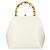 Jil Sander Sac à main en cuir beige
