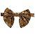 Dolce & Gabbana Papillon regolabile in seta floreale marrone da uomo