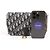 Dior Pouch Saddle Chain Blue Oblique Jacquard - vista 7