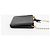 Louis Vuitton Borsa a tracolla Pochette Double Monogram Empreinte Leather Black - vista 4