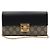 Gucci Portafoglio lungo con catena dorata e borsa pouch a tracolla