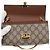 Gucci Portafoglio lungo con catena dorata e borsa pouch a tracolla - vista 7