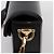 Gucci Mini Borsa a Tracolla in Pelle Horsebit Nera - vista 6