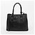 Prada Borsa Tote Saffiano Double Black - vista 2