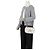 Gucci Borsa a tracolla Mini Matelassé Leather GG Marmont White - vista 19