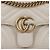 Gucci Borsa a tracolla Mini Matelassé Leather GG Marmont White - vista 2