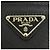 Prada Clutch in Saffiano con logo triangolare Nero - vista 5
