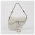 Dior Bolso de hombro tipo saddle de piel Blanco - vista 2