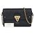 Louis Vuitton Borsa a tracolla portafoglio con catena in pelle Nera