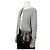 Fendi Montrezzo Mini Leather Tote Bucket Bag Brown - vista 11