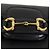 Gucci Borsa a tracolla mini in pelle Horsebit Nera - vista 9