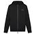 Moncler Felpa con cappuccio e zip in pile di cotone con logo - vista 4