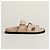 Hermès Sandali Chypre Ciabatte Donna Beige Nude - vista 4